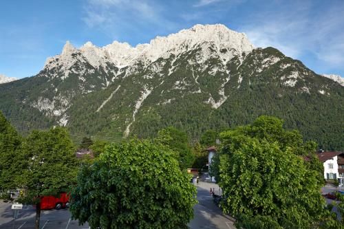 View, Alpenhotel Rieger in Mittenwald