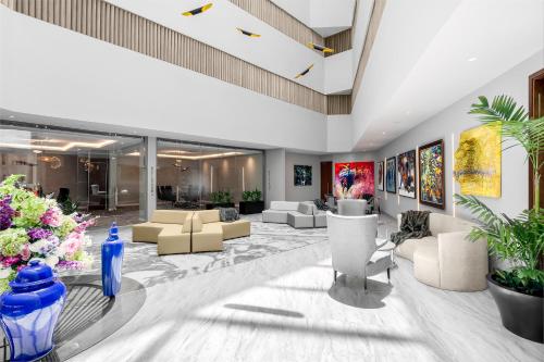 Lobby, The Art Hotel in Victoria Island