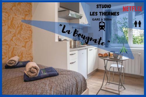 Studio "LA BOUGNATE" Paisible-Wifi-Proche Les THERMES-Royat - Location saisonnière - Chamalières