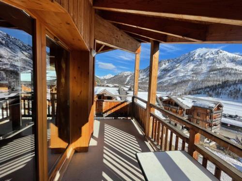 Appartement avec vue magnifique dans Le Hameau des Airelles Montgenèvre