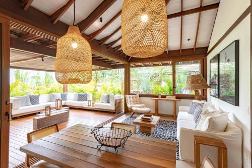 Erkély/terasz, Colibri Beach Villas in Ilha De Boipeba