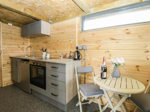 A szálláshely kívülről, Thornhills Lodge in Othery