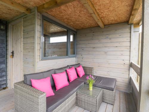 A szálláshely kívülről, Thornhills Lodge in Othery