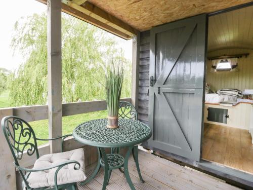 A szálláshely kívülről, Thornhills Lodge in Othery