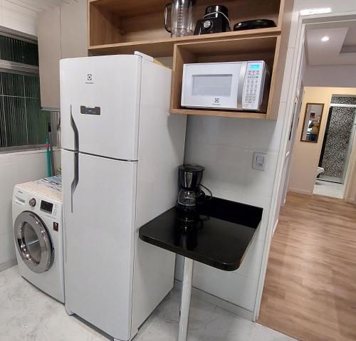 廚房, AP201 - Apartamento Top, 3 quartos confortáveis (AP201 - Apartamento Top, 3 quartos confortaveis) in 雅爾丁伊圖薩巴拉