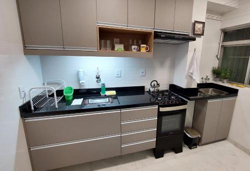 廚房, AP201 - Apartamento Top, 3 quartos confortáveis (AP201 - Apartamento Top, 3 quartos confortaveis) in 雅爾丁伊圖薩巴拉