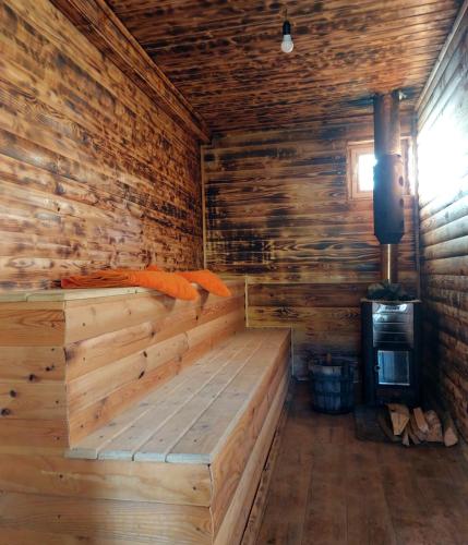 Sauna, RoVillage România (RoVillage Romania) in Păuleşti (Hunedoara)