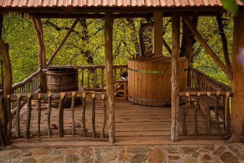Sauna, RoVillage România (RoVillage Romania) in Păuleşti (Hunedoara)