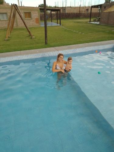 Swimming pool, Cabanas Dona Antonia near Domingo Faustino Sarmiento Airport