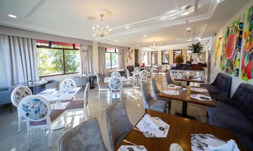 Restaurante, Quindeloma Art Hotel & Gallery in Riobamba