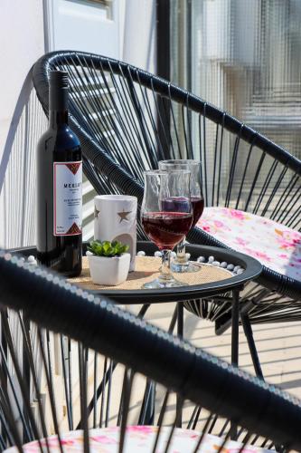 balkon/terras, Apartments Nina in Cavtat