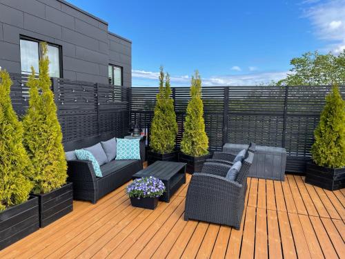 City Terrace Apartment Avangard - Large private roof terrace, Tallin (foto 4)