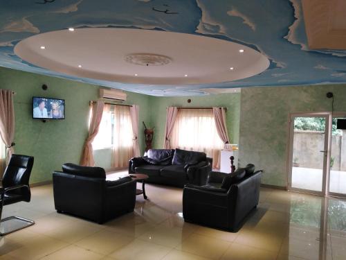 Lobby, Bois vert Hotel in Bohicon