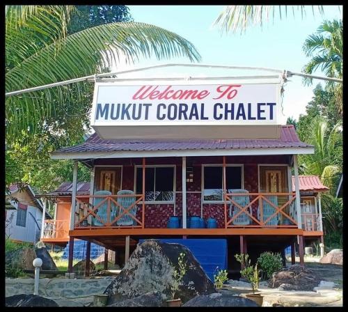MUKUT CORAL CHALET in Kampung Mukut