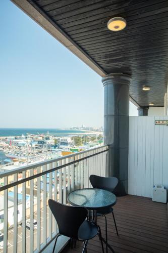 balcon/terrasse, Winners Hotel in Gangneung-si
