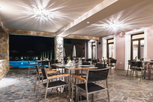 Restorāns, Perivoli Country Hotel & Retreat in Pirgiotika (Argolis)