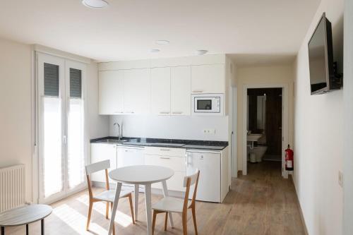 ห้องครัว, Apartamentos Herri Ondo REFUGIO CLIMATICO in อีตูร์เมนดี