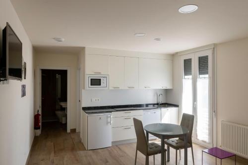 ห้องครัว, Apartamentos Herri Ondo REFUGIO CLIMATICO in อีตูร์เมนดี