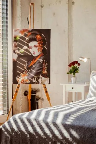 Loft-Apartment - Bestlage am Kurpark mit Terrasse - kostenloses Parken - Küche - Netflix - Waschmaschine in Wiesbaden, Deutschland
