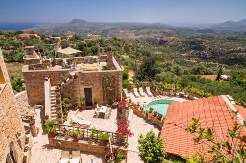 Exterior view, Samonas Traditional Villas Green villa Faskomilia - 75m² maisonette in Keramies