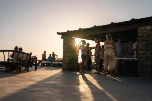 VILLA CARPE DIEM: sea & sunset view in Kea island