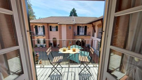 Erkély/terasz, Agriturismo Villa Caffarelli in Salice Terme