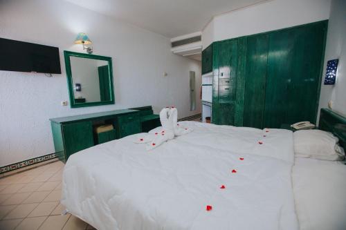 Chambre avec 2 lits