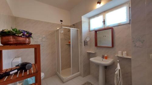 Fürdőszoba, Agriturismo Villa Caffarelli in Salice Terme