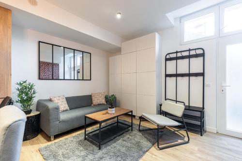 Loft Magnan - PARKING - idéal couples -BEACH -TRAM & Supermarkets - New & Confort-AC, Nice (fotografie 11)