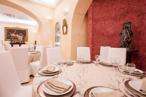 Restaurant, Hotel Flora in Cagliari gebied