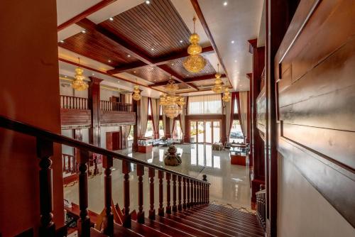 ระเบียง/ชานเรือน, 36แมเนอร์ อินเตอร์เนชั่นแนล สปอร์ต โฮเต็ล (36Manor International Sport Hotel) in ไชยเชษฐา