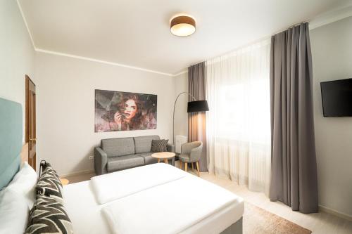 1 double bed