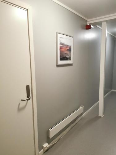 Shared lounge/TV area, Lofoten Overnatting in Leknes