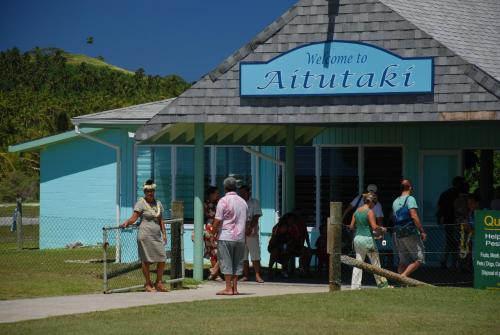 Entrada, Moana Villa Aitutaki in Aitutaki