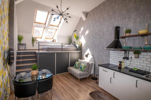 Palms Apartments Budapest Room Type - One-Bedroom Apartment