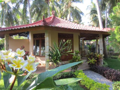 Buitenkant, Villa Selina in Singaraja