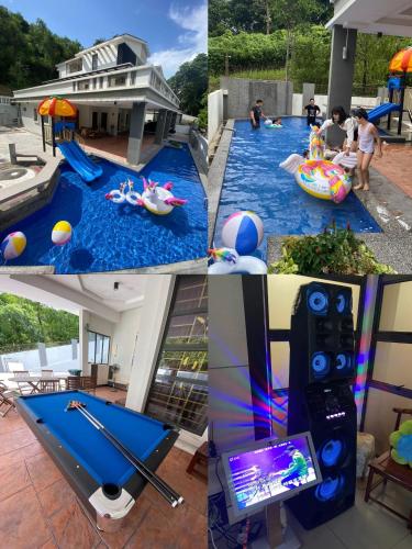Villa near SPICE Arena 4BR 24PAX with KTV Pool Table and Kids Swimming Pool