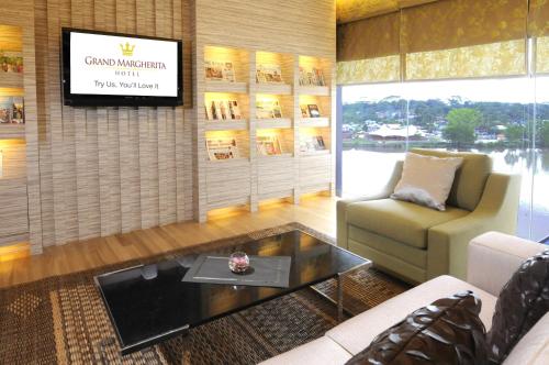 Business center, Grand Margherita Hotel in Kuching