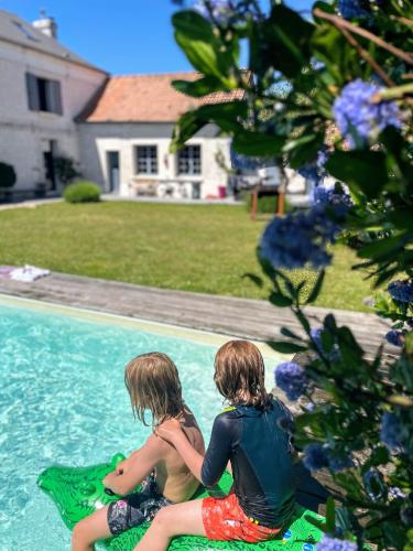 Peldbaseins, Gaston en Baie in Villers-sur-Authie