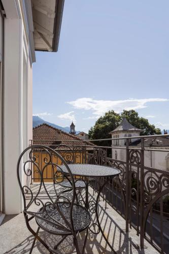 Balcony/terrace, Hotel Alexandra in Locarno
