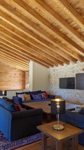 Közös társalgó / TV, Lo Indiano, casa de turisme rural in Prat de Comte
