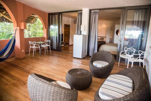 شرفة/ تراس, New Nautilus Lodge in Puerto Lopez