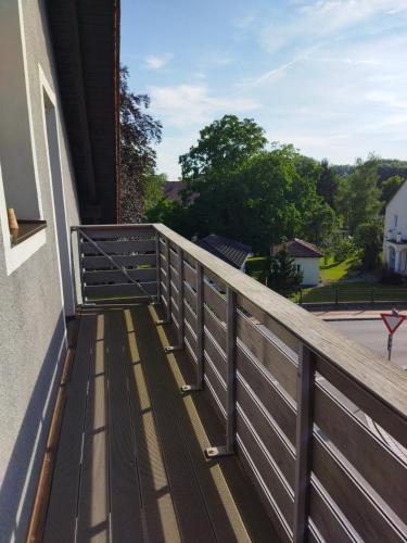Balcony/terrace, Aussergewohnliche Atelierferienwohnung mit Balkon an der Donau in Winzer