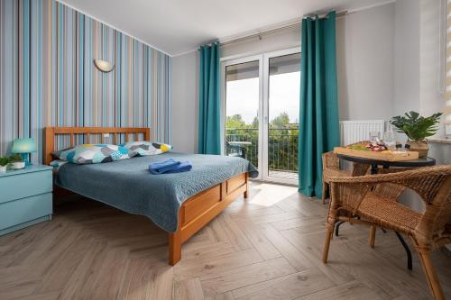 1 double bed