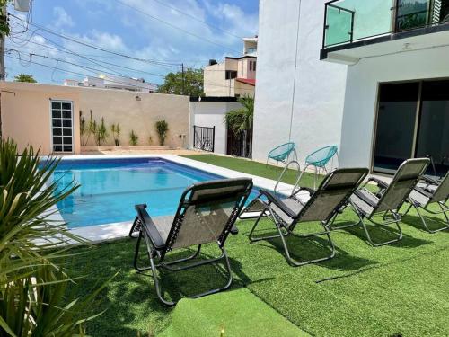 •Sunrise Cancun• Luxury 4 BR Villa w/ Private Pool