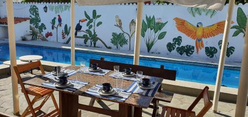 Food and beverages, POUSADA e HOSTEL ARAUNA in Cabo Frio