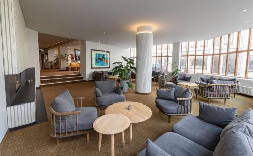 kawasan lounge/TV kongsi, Hotel Noreg in Alesund