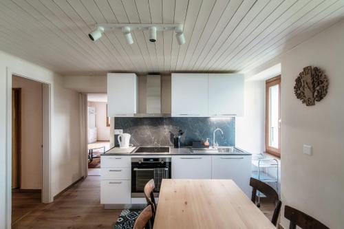 Kitchen, Casa Bella Oschesina by Quokka 360 - in the village of Osco in Campello