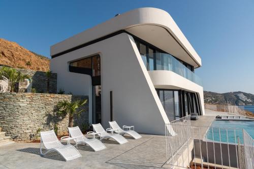 Fabulous villa with bunker and private beach gîte à louer Metóchi Kapetanáki