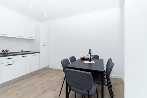 virtuve, Bokarica Apartments in Gruda